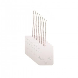 Holiday Gift Tag White Reindeer